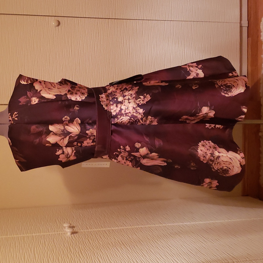 KAY UNGER Jordana Mikado Dress. Size 16. NWT - Picture 5 of 5
